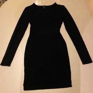 Forever 21 Slim Black Mini Dress